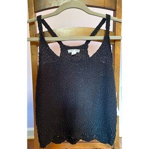 Stitched Sweater Tank Top